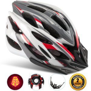 Basecamp Specialized Bike Helmet with Safety Light